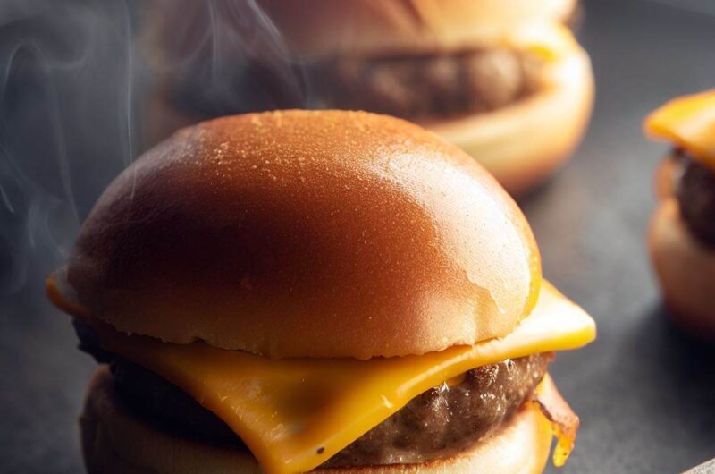 White Castle® Cheeseburger Sliders in Air Fryer