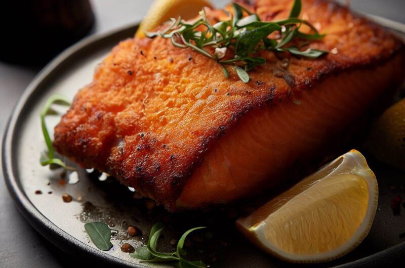 How long to air fry Salmon