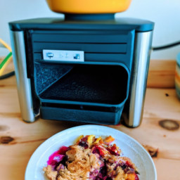 Air Fried Fruit Crumble