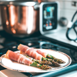 Air Fryer Prosciutto-Wrapped Asparagus
