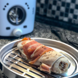 Air Fryer Prosciutto-Wrapped Chicken