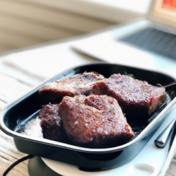 Air Fryer Roasted Steak Tips
