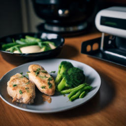 Air Fried Barber Foods Stuffed Chicken Breast Broccoli and Cheese