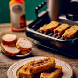 Air Fried Eggo Cinnamon French Toast Sticks