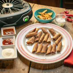 Air Fried Jose Ole Beef Taquitos