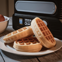 Air Fryer Kellogg's® Eggo® Thick and Fluffy Original Frozen Waffles