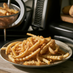 Air Fried Ore-ida Zesty Curly Seasoned French Fries